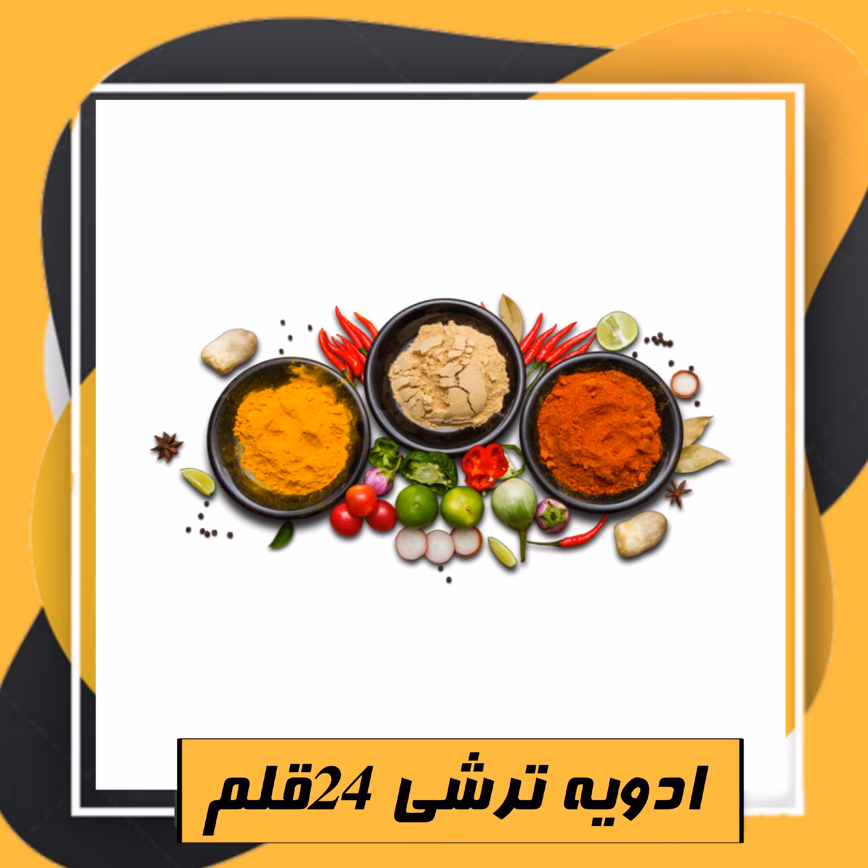 ادویه ترشی 24قلم (85گرم) 