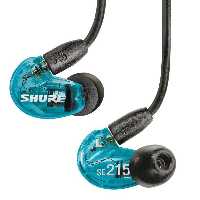 هدفون SHURE شور مدل SE215 آبی - Hiappleir
