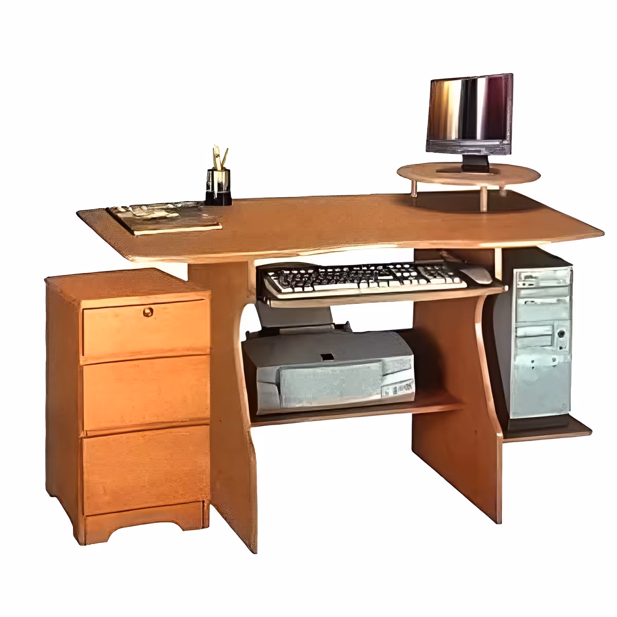 میز کامپیوتر بازرگانی آذران مدل AS-OO2