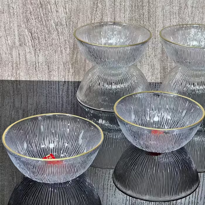 پیاله سولو لب طلا(6عددی)