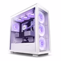 قیمت و خرید کیس کامپیوتر ان زی ایکس تی مدل H7 Elite Matte White | یاس ارتباط