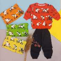 ست بلوز شلواراسپورت تمام چاپ 