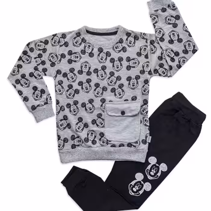 بلوز و شلوارمیکی موس هاپنبه دورس دو نخسایز50،55درpikmode