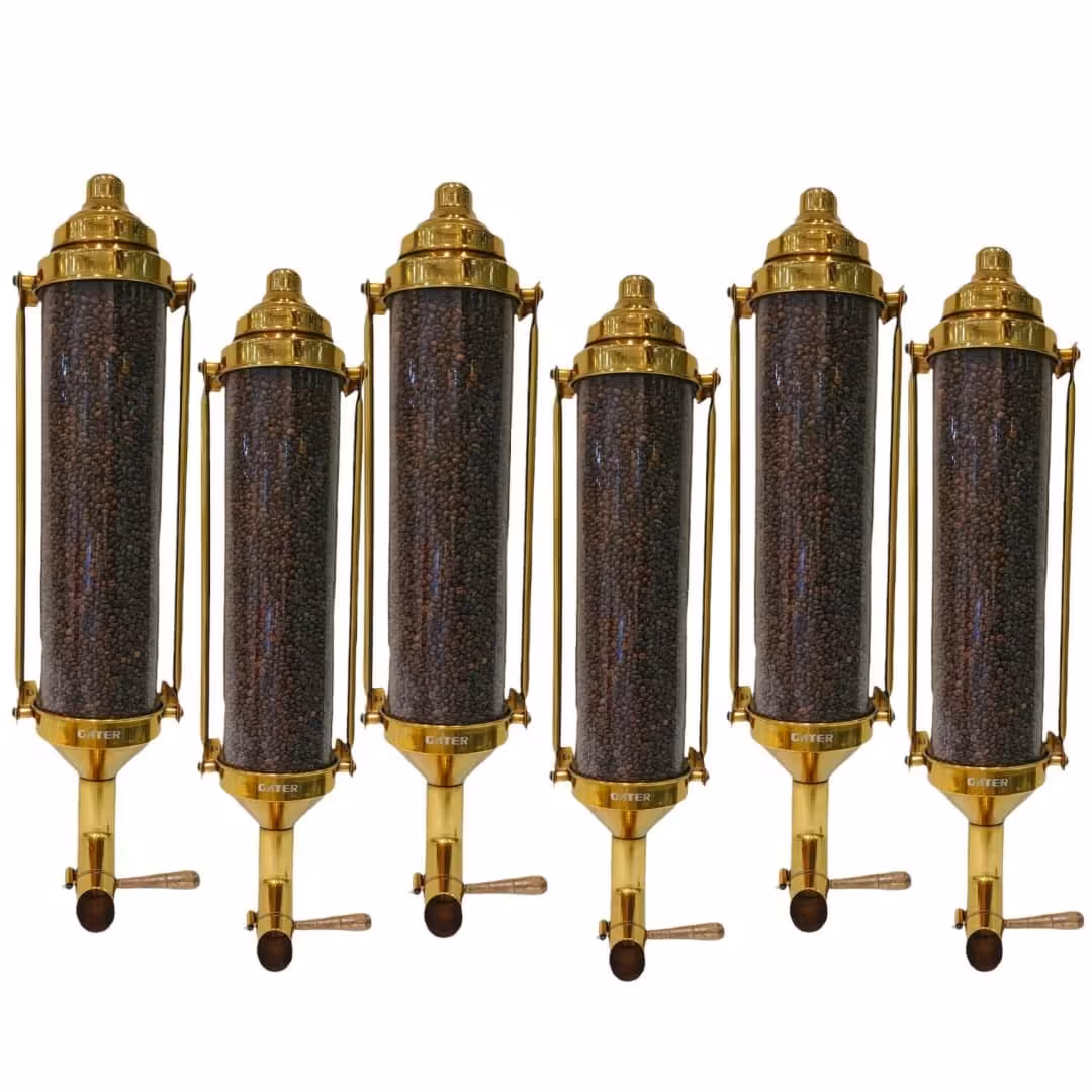 سیلو قهوه 5 کیلویی برند گتر  اورجینال پک 6 عددی 