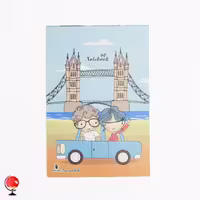 دفتر زبان 60 برگ طرح لندن سرو