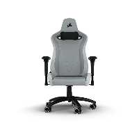 صندلی گیمینگ کورسیر مدل TC200 Plush Leatherette Grey/White