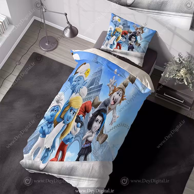 روتختی کودک طرح اسمورف PK-3663