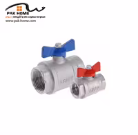 شیر آبی دسته پروانه ای آذر112 سایز1