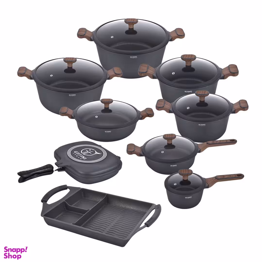 سرویس قابلمه 17 پارچه جی فی نی مدل G-03