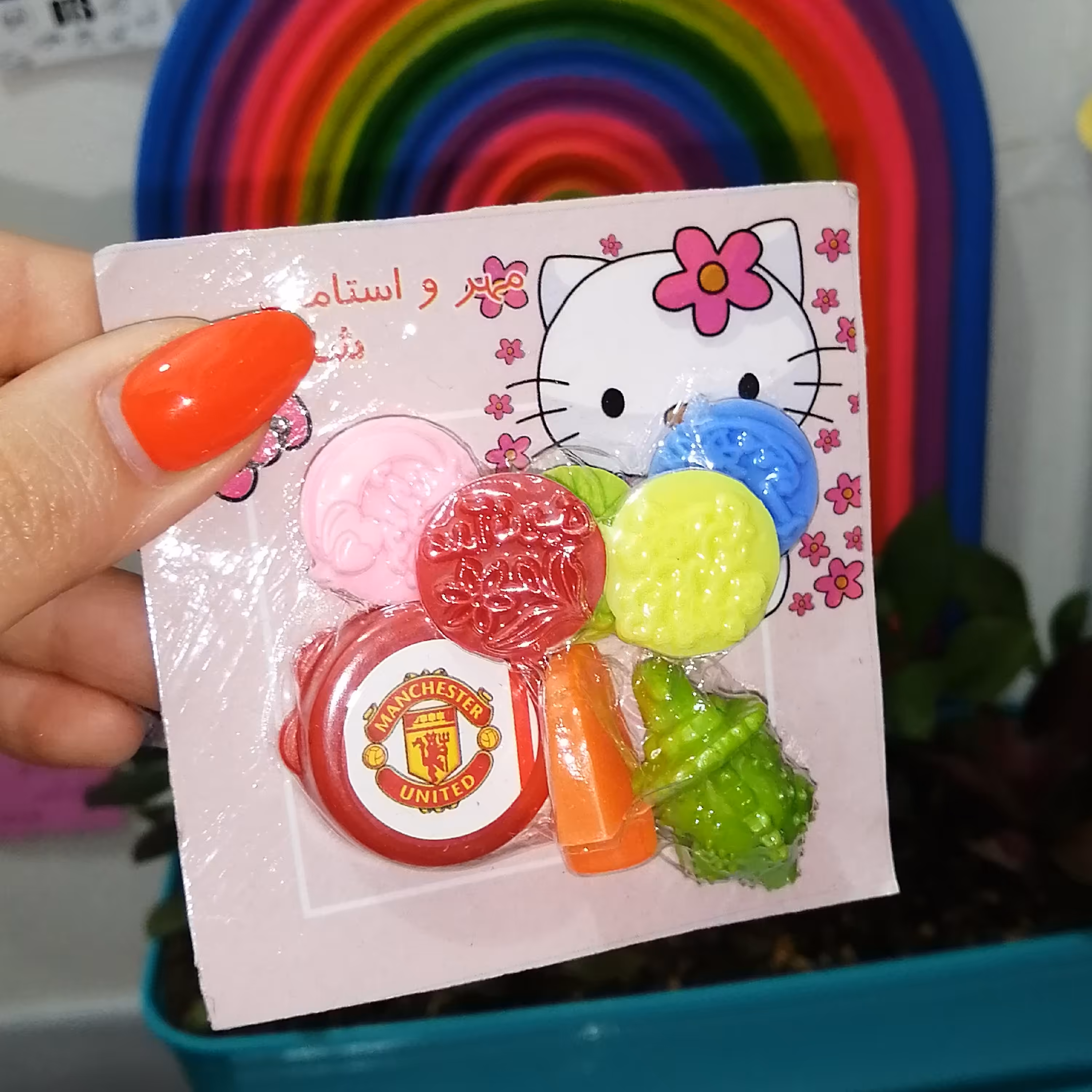 مهر و استامپ جایزه با سرمدادی و تشویقی طرح منچستر 