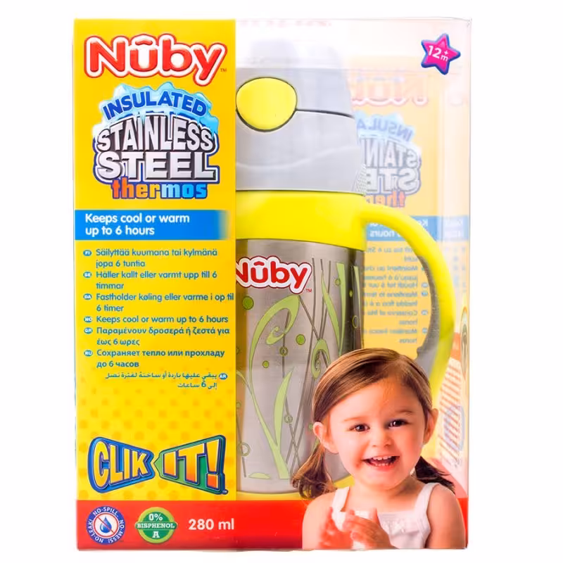 قیمت و خرید فلاسک 280 میلی نوبی Nuby | ارسال و پرداخت در محل
