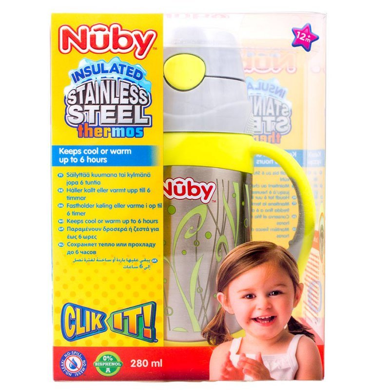 قیمت و خرید فلاسک 280 میلی نوبی Nuby | ارسال و پرداخت در محل