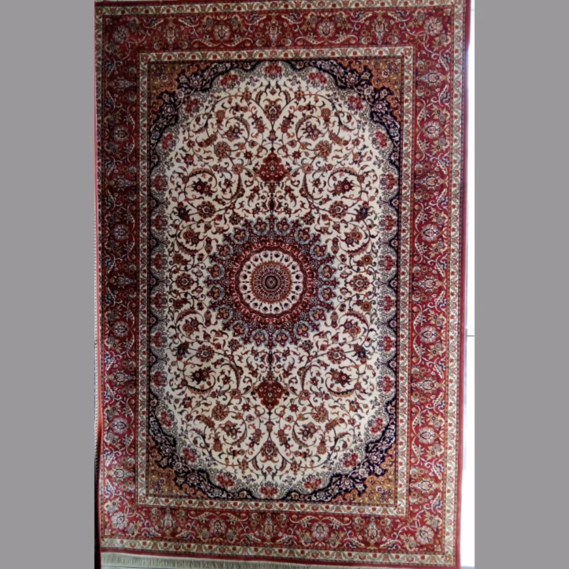 فرش ماشینی6متری   طرح کلاسیک 500 شانه نخ ویسکوز نرم و لطیف  مدرن مناسب پذیرایی و اتاق خواب  اتاق نوجوان