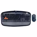 کیبورد و ماوس باسیم مخصوص بازی ای فورمدل KX-2810BK | هدیش