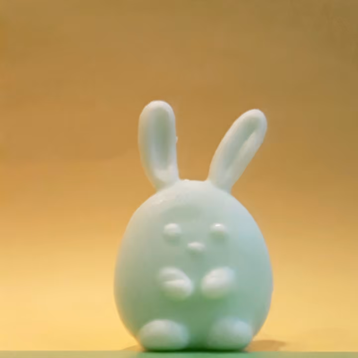 عروسک خرگوش رنگووارنگ سیلیکونی گوش دراز(ضداسترس)