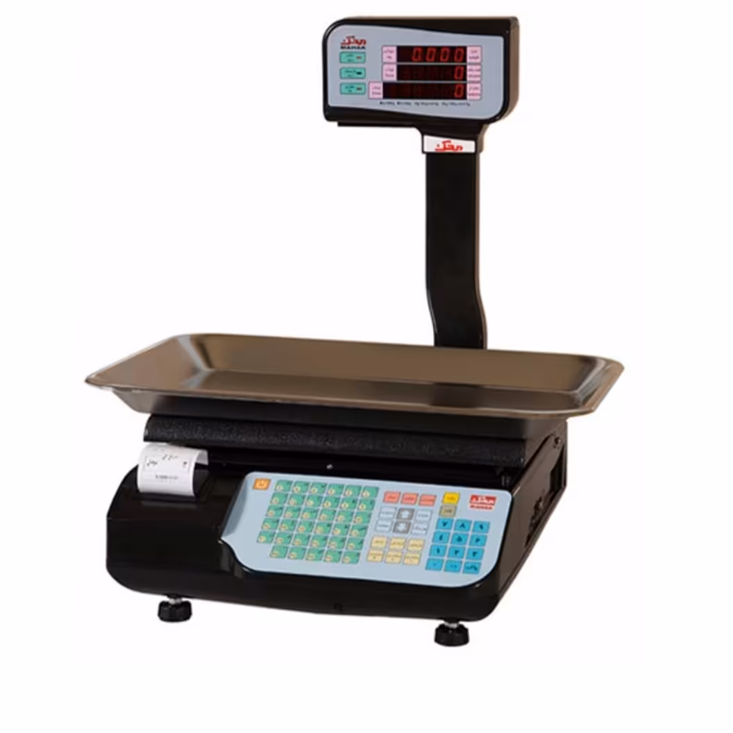 ترازو 50 کیلو محک  چاپگر دار مدل15000ap