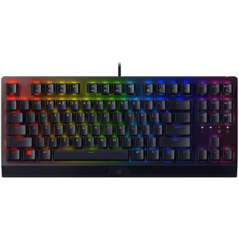 کیبورد گیمینگ ریزر مدل Razer BlackWidow V3 اپن باکس در حد نو
