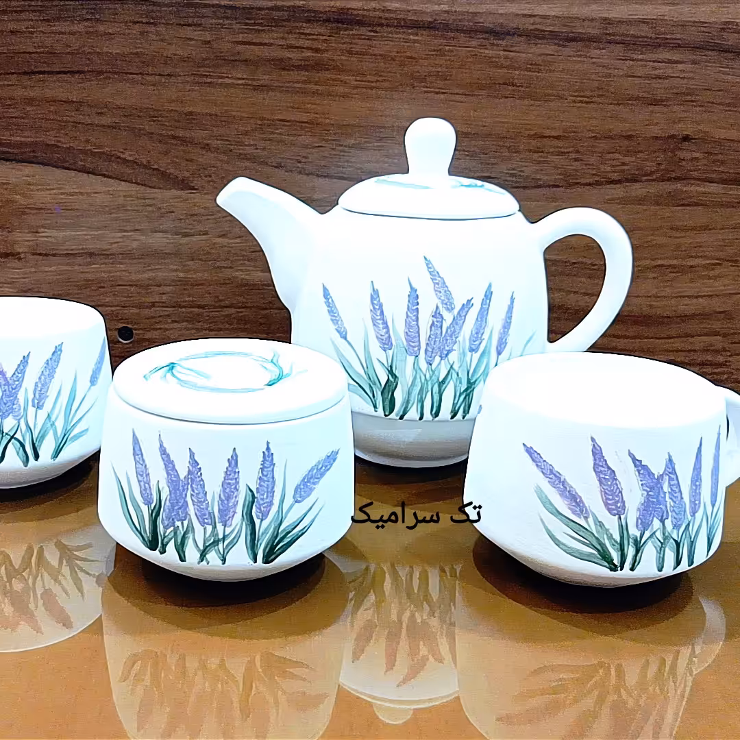 ست دونفره چایخوری  لاوندر