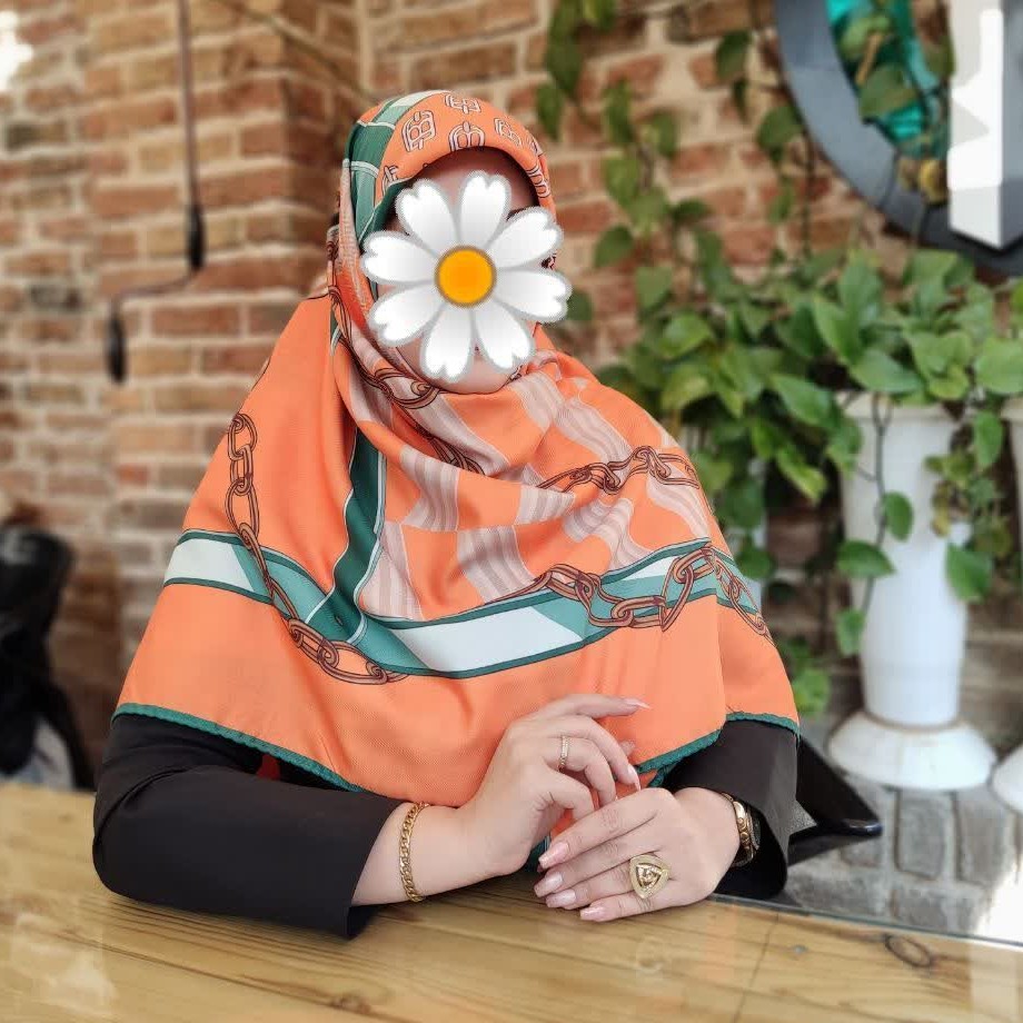 روسری نخی کشمیر درجه یک قواره بزرگ 135