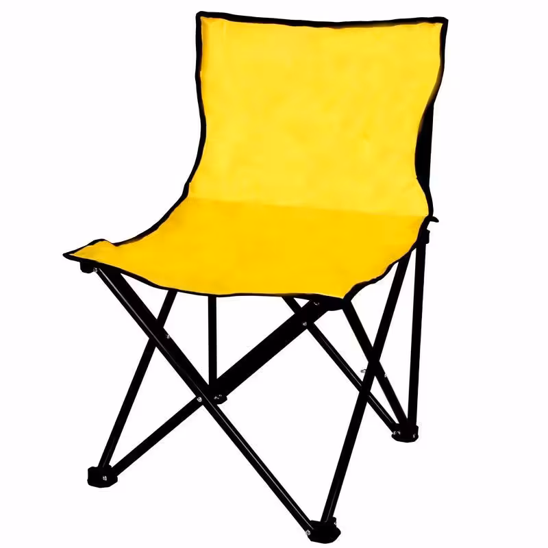 صندلی تاشو  مدل کمپ (زرد) 