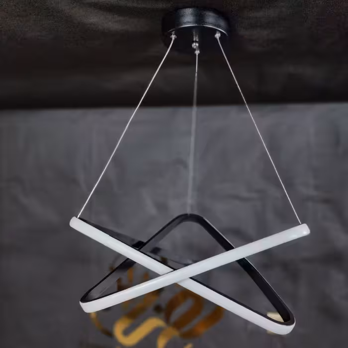 لوستر مدرن ستاره  چهار حالته دارای ریموت کنترل دیمردار و اپلیکیشن موبایل