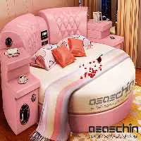 تخت خواب هوشمند دو نفره گرد