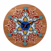 ساعت معرق سنتی تزیینی طرح کیتا 35 سانتی