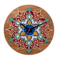ساعت معرق سنتی تزیینی طرح کیتا 35 سانتی