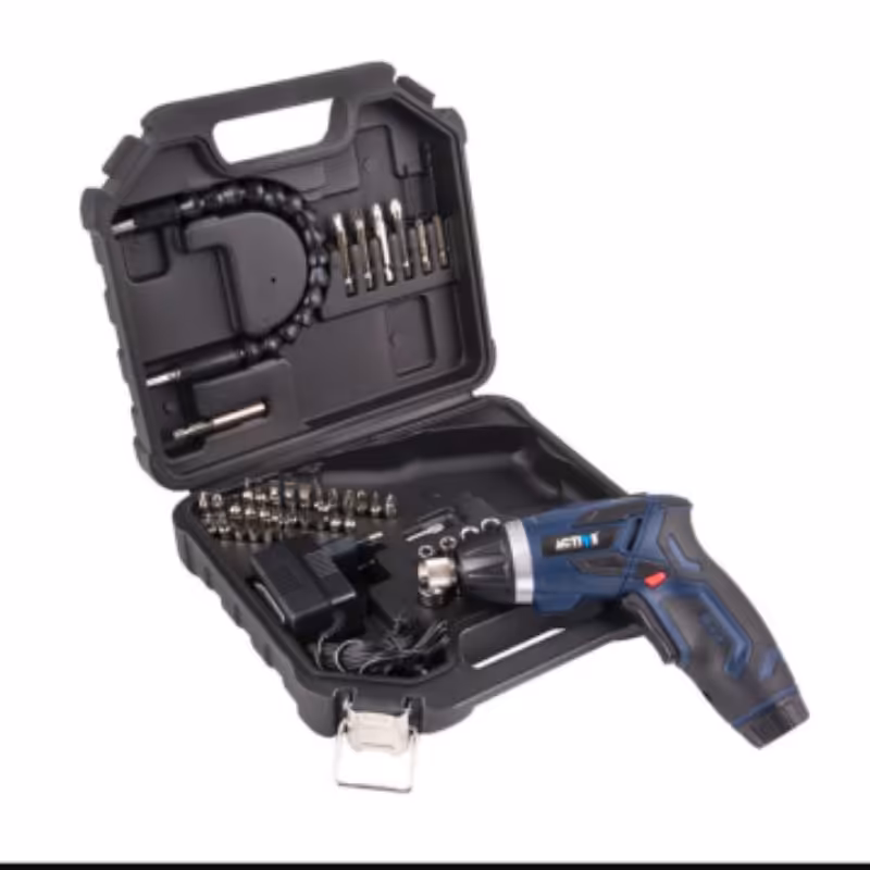 پیچ گوشتی شارژی اکتیو3.6 ولت تاشو مدل 2436 همراه متعلقات 