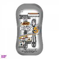 تیغ اصلاح آقایان بیک (Bic) مدل فلکس 5 تیغه بسته 2 عددی