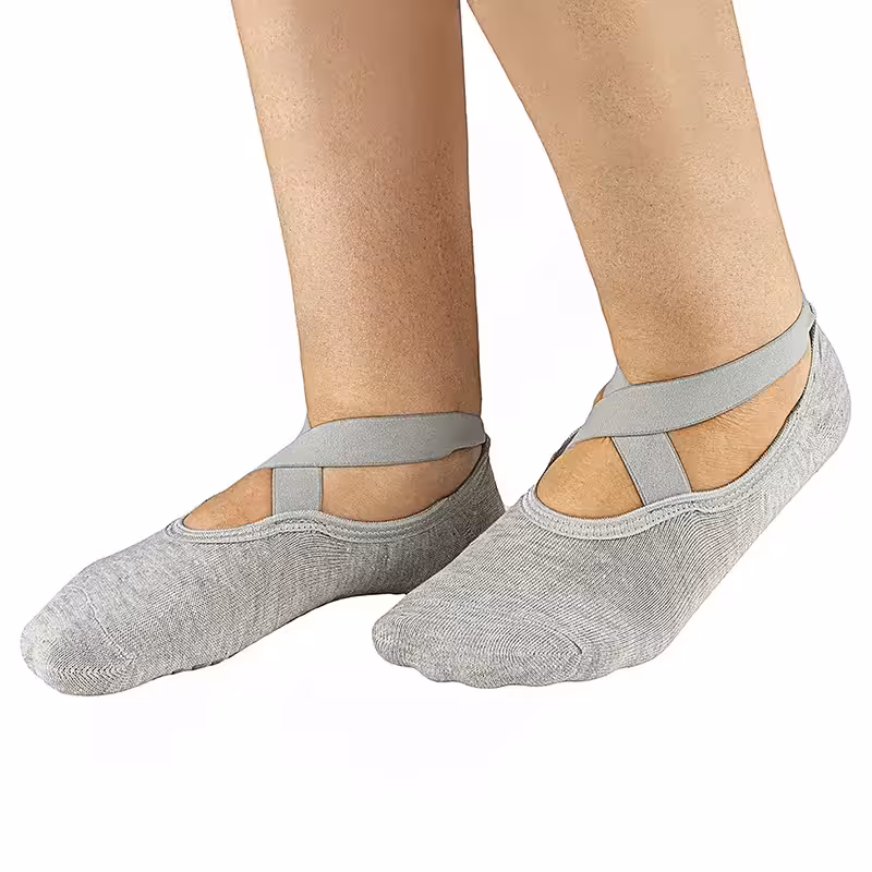 جوراب بدنسازی یوگا NIN016 | طوسی