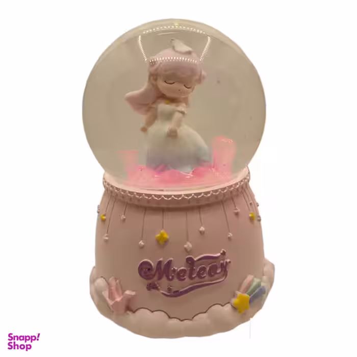 گوی موزیکال مدل پمپی طرح فرشته آسمونی