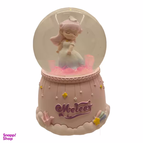 گوی موزیکال مدل پمپی طرح فرشته آسمونی