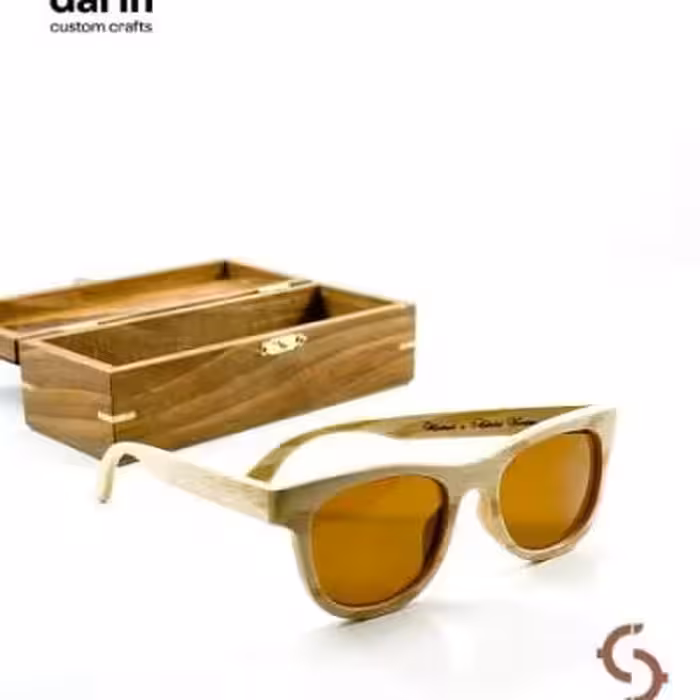 عینک چوب ون ماژان برند دارین 008 - DARIN MAZHAN