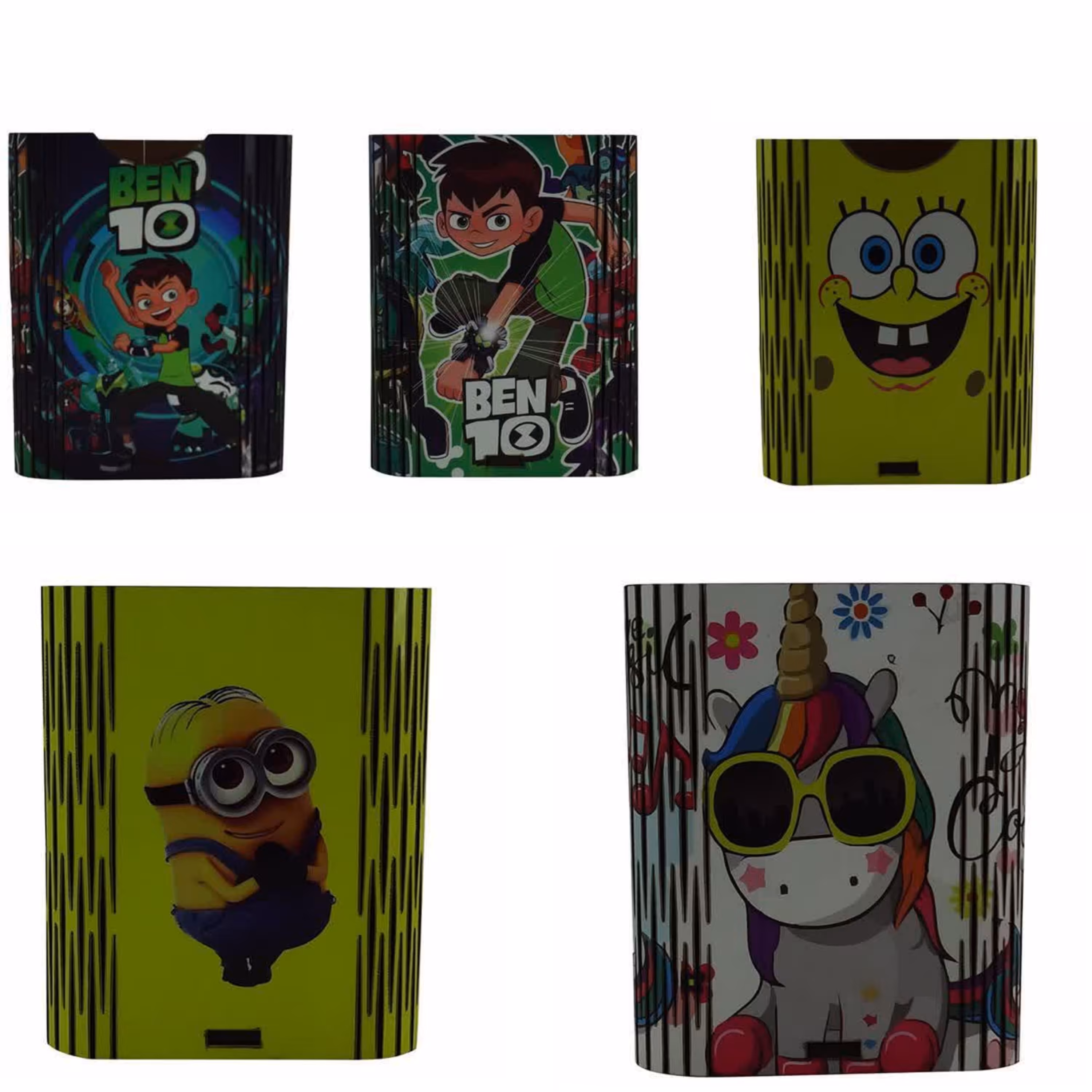 009119-جاقلمی mdf در طرح های کودکانه 5 طرح متفاوت