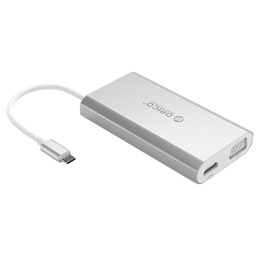 هاب 8 پورت USB-C اوریکو مدل ORICO ADS3 Type-C 8Port Hub
