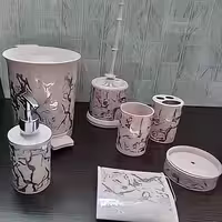 ست 7 تکه سرویس بهداشتی ماربل رزمن