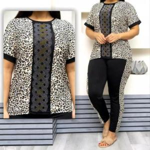 تیشرت شلوار زنانه مدل وسط نگین