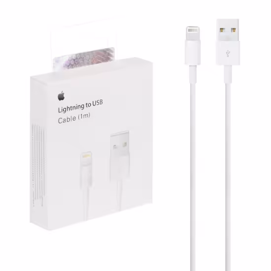 کابل شارژ USB به لایتینینگ مدل MD818ZM\A طول 1 متر