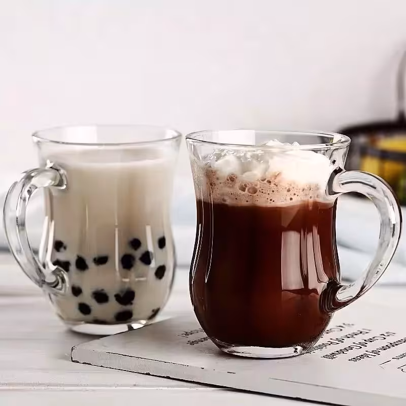 ماگ بلور پاشاباغچه مدل گورمه کد 55383 بسته دو عددی