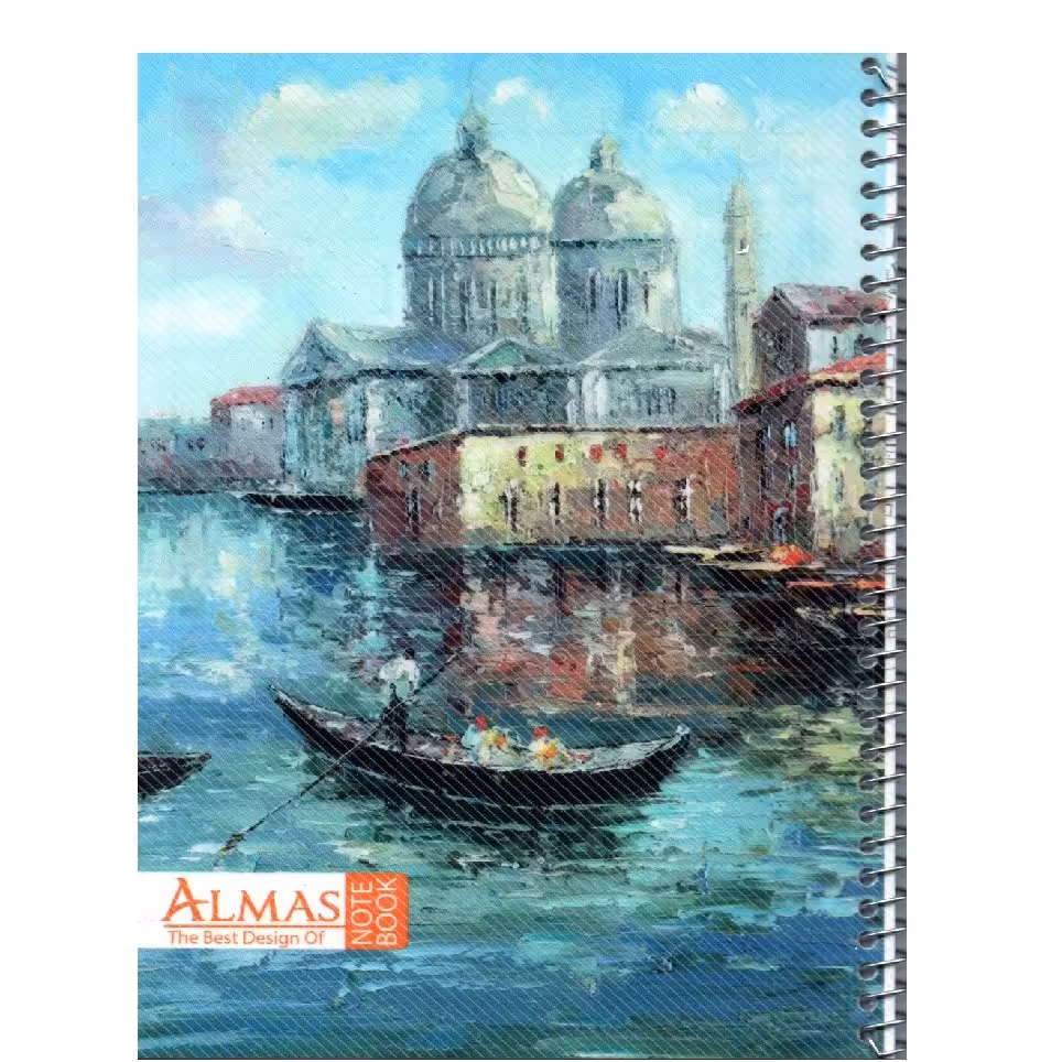 دفتر 50 برگ طلقی سیمی فانتزی طرح 2