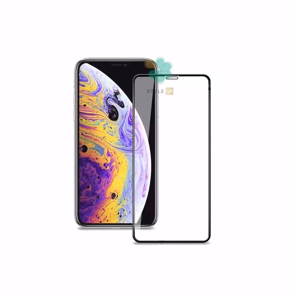 گلس گوشی اپل آیفون Apple iPhone X / XS مدل دور ژله ای