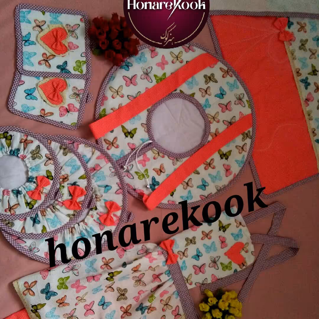 ست 8 تیکه سرویس آشپزخانه