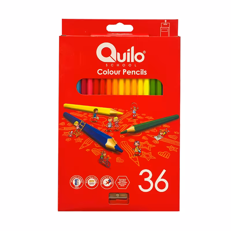 مداد رنگی 36 رنگ کوییلو
