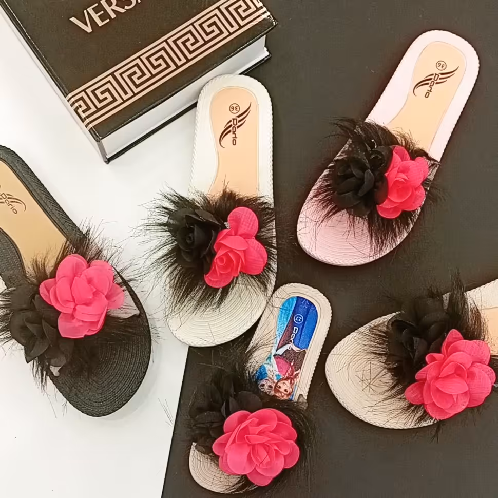 دمپایی عمده شاهدخت زنانه در 3 سری زنانه دخترانه و بچگانه رنگبندی الوان ، زوج کارتن 20