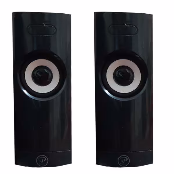 اسپیکر رومیزی ایکس پی کیفیت فوق العاده رنگ مشکی با سیم مخصوص کامپیوتر و موبایل و لپ تاپ