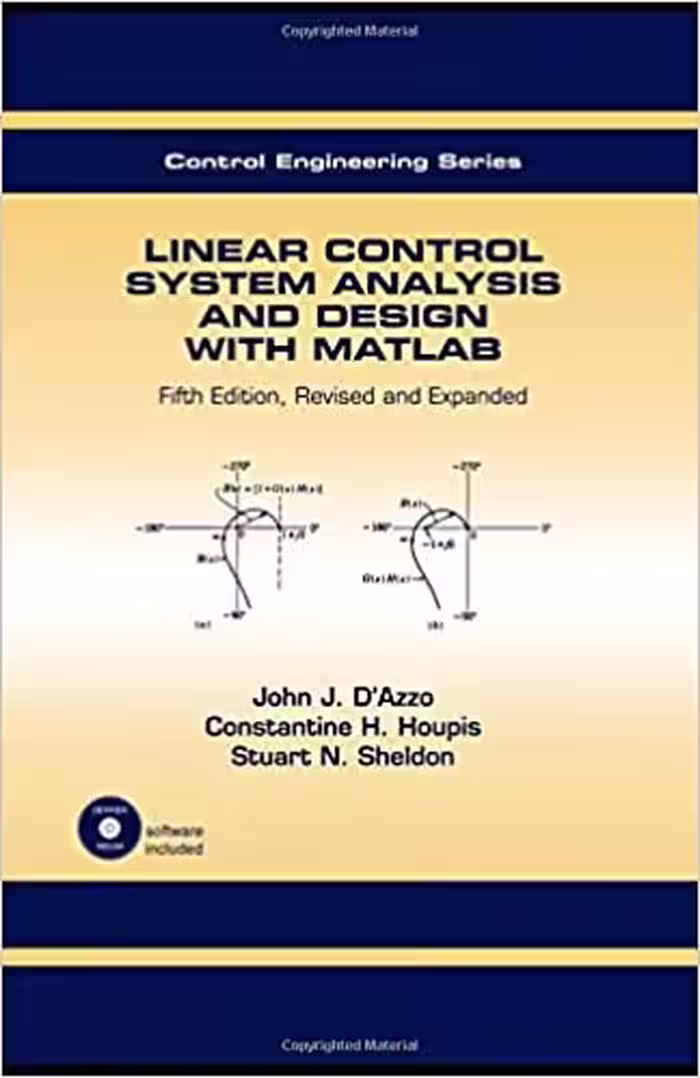 󾕇 دانلود کتاب Linear Control System, 5th ed, 2003 - دانلود کتاب های دانشگاهی