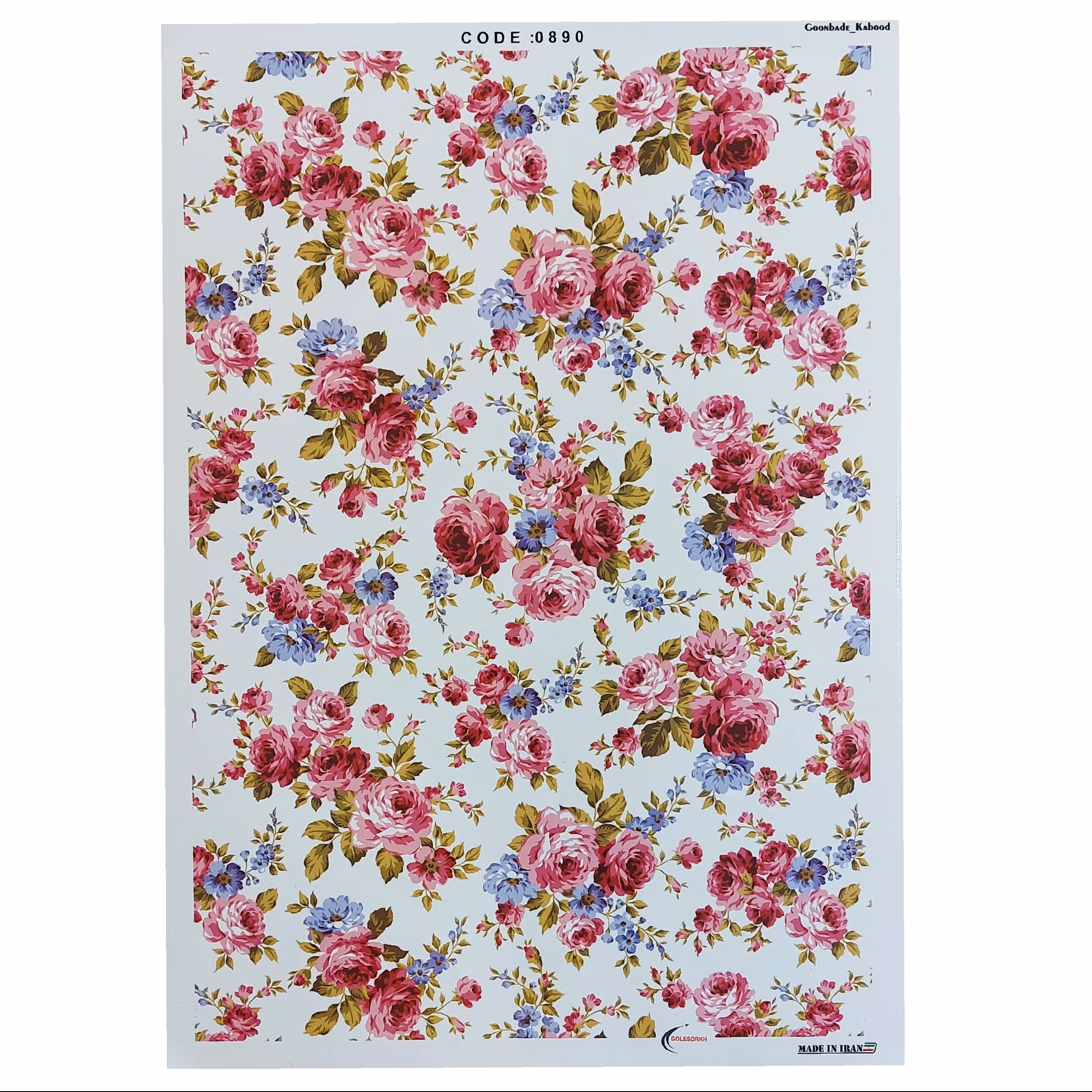 رز پترن کد 0890 ابعاد 30 در 40 سانتی متر