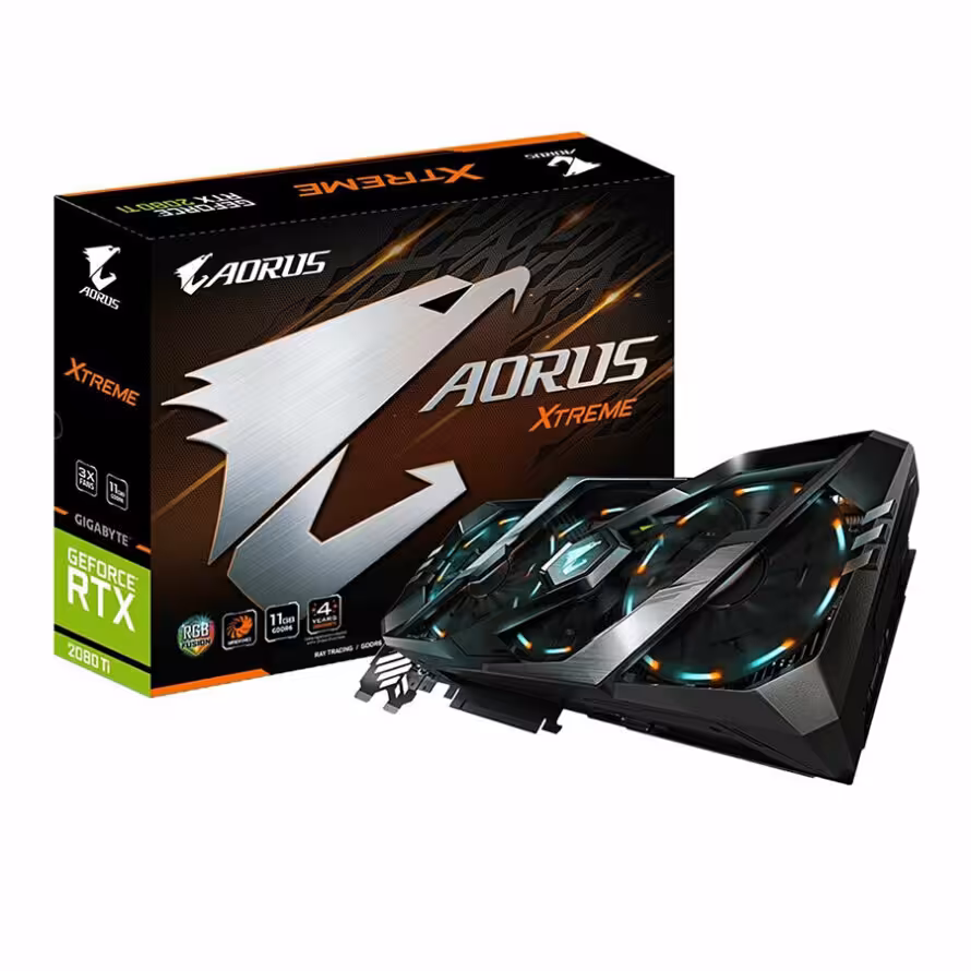 کارت گرافیک گیگابایت AORUS RTX 2080 Ti XTREME 11G