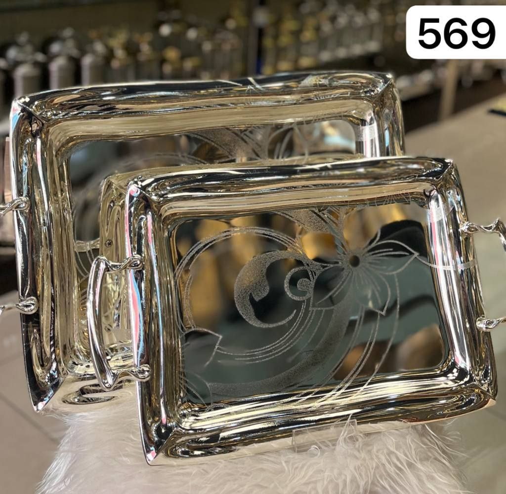 سینی استیل 2تیکه خارجی
